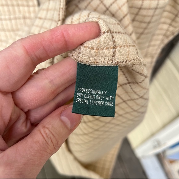 Lauren Ralph Lauren Wm’s Wool Plaid Zip Up Shirt Jacket Sz XS - Picture 10 of 13